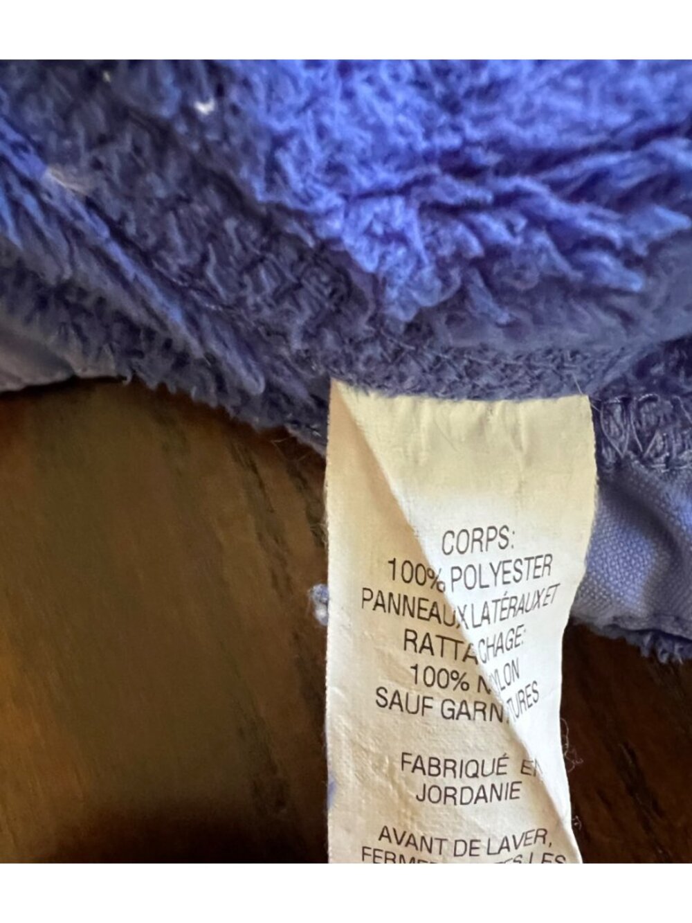 L.L. Bean Fleece Full Zip Activewear Blue Vest Size Petite Small - Picture 5 of 8